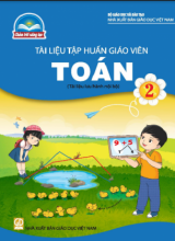 Tài liệu tập huấn giáo viên toán 2